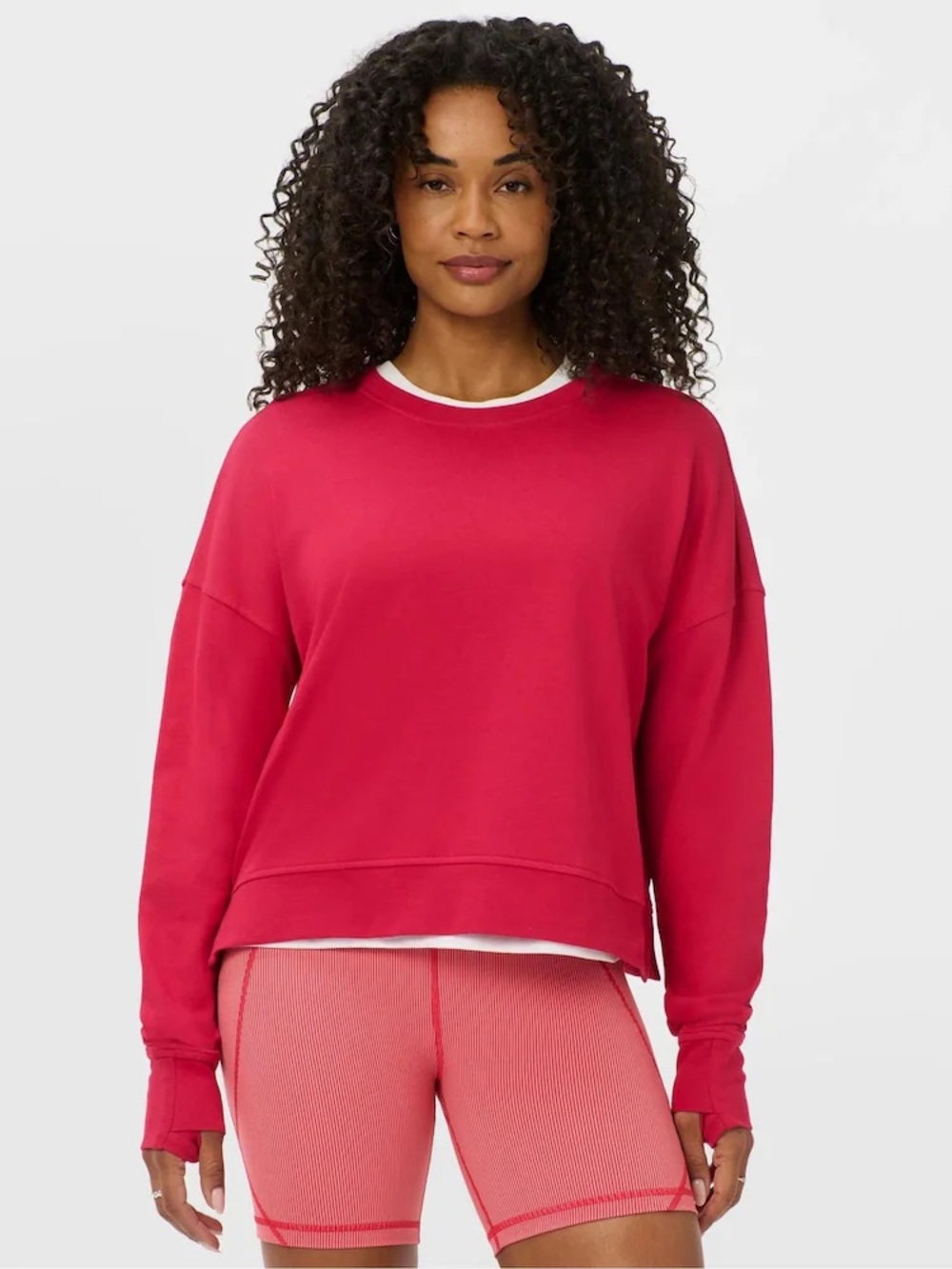 Sweaty Betty After Class Crop Sweatshirt